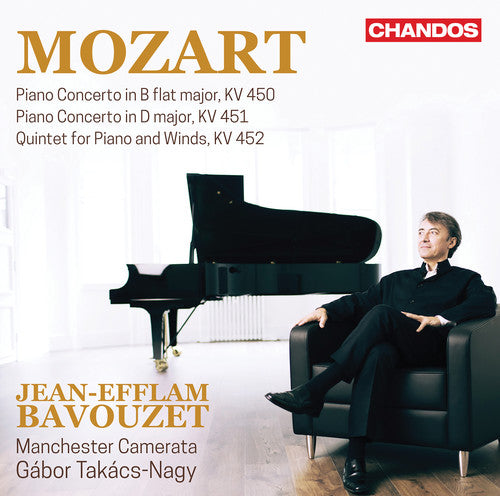 Mozart / Bavouzet / Manchester Camerata: Piano Concertos 3 - COMPACT DISCS