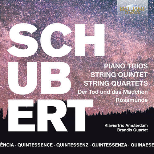 Brandis Quartet  Klaviertrio Amsterdam: Quintessence Schubert - CD