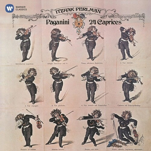 Itzhak Perlman: Paganini: 24 Caprices - { VINYL }