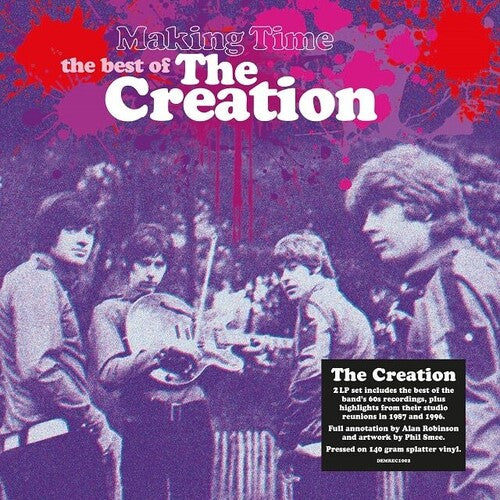 The Creation: Making Time: The Best Of [140-Gram Splatter Colored Vinyl] - { VINYL }
