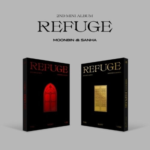 Moonbin & Sanha: Refuge (incl. 80pg Photobook, Stand Photo, 2 Postcards + 2 Photocards) - COMPACT DISCS
