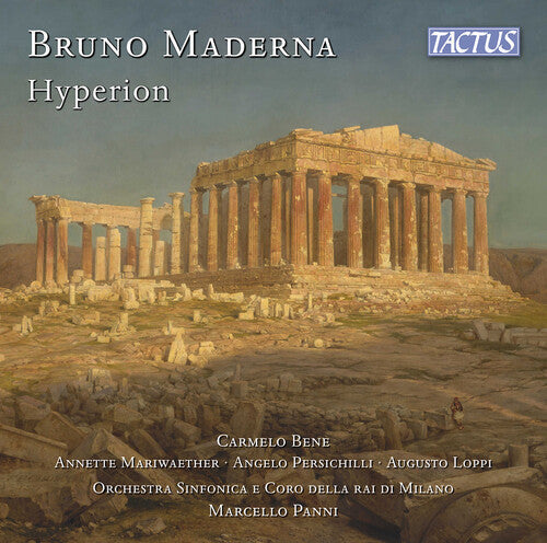 Carmelo Bene: Hyperion - COMPACT DISCS