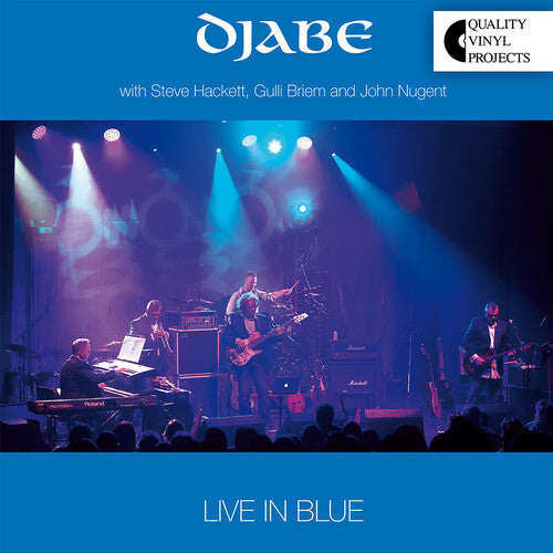 Djabe / Hackett, Steve / Nugent, John / Briem, Gulli: Live in Blue - 180g - Transparent Blue Vinyl -VINYL