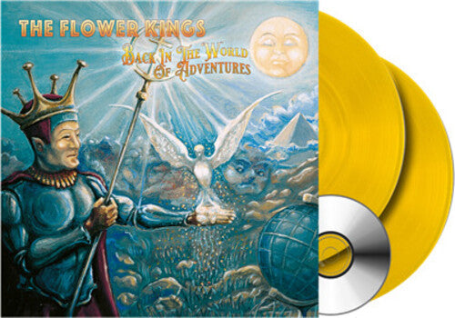 The Flower Kings: Back In The World Of Adventures - Transparent Sun Yellow Vinyl + CD & LP Booklet -VINYL