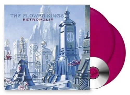 The Flower Kings: Retropolis - Transparent Magenta Vinyl + CD & LP Booklet -VINYL