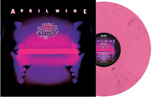 April Wine: First Glance - Pink With Purple Swirl Vinyl 180G -VINYL