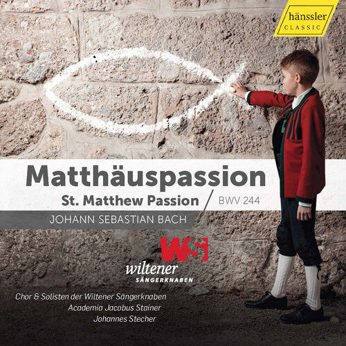 Wiltener Sangerknaben: St Matthew Passion BWV 244 - COMPACT DISCS