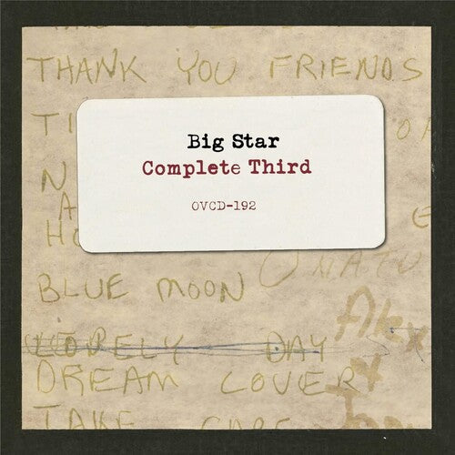 Big Star: Complete Third - COMPACT DISCS