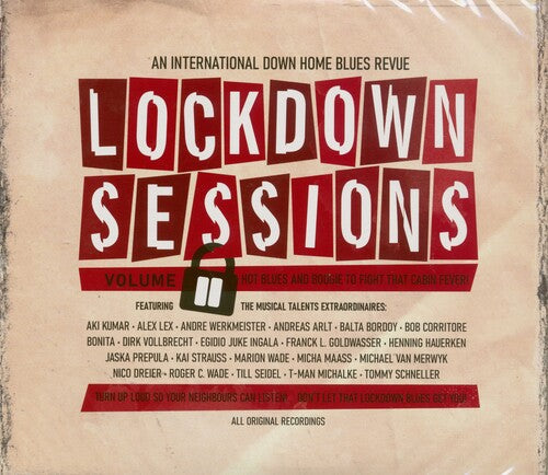Various Artists: Lockdown Sessions 2: Hot Blues & Boogie To Fight That Cabin Fever (Various Artist) - COMPACT DISCS
