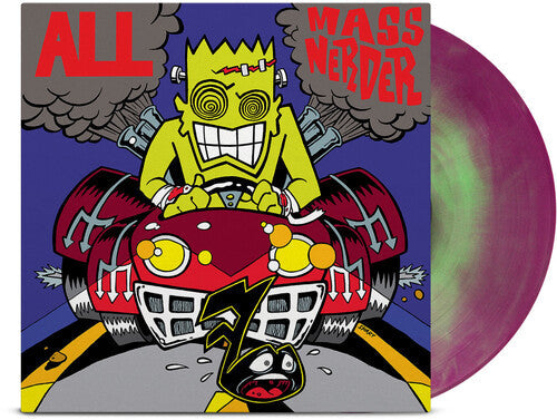 All: Mass Nerder - Opaque Green & Purple Galaxy -VINYL