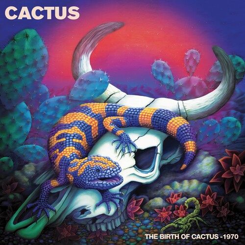 Cactus: The Birth Of Cactus - 1970 - Blue -VINYL