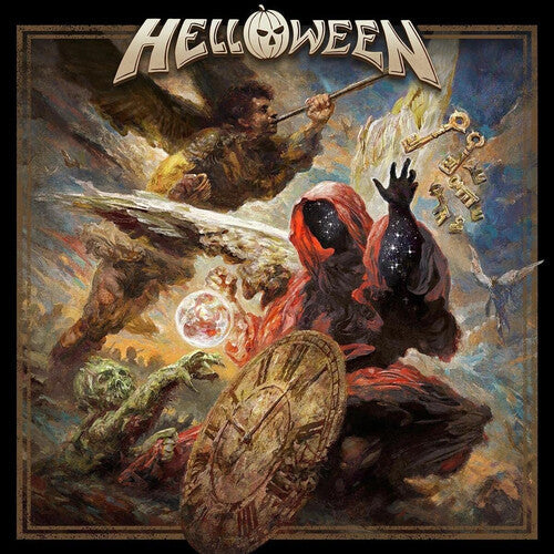 Helloween: Helloween - Transparent with Red & Blue Splatter Colored Vinyl - { VINYL }