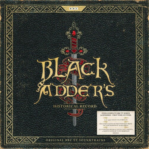 Blackadder: Blackadder's Historical Record: 40th Anniversary - Limited Boxset Includes Signed Tony Robinson Print & 12LP's on Gold Colored 140-Gram Vinyl -VINYL