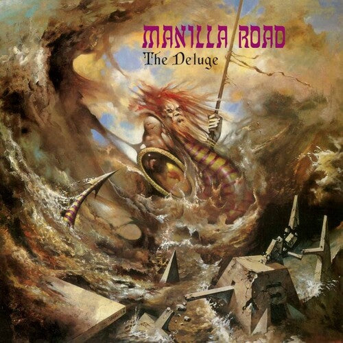 Manilla Road: Deluge - Orange/blue -VINYL