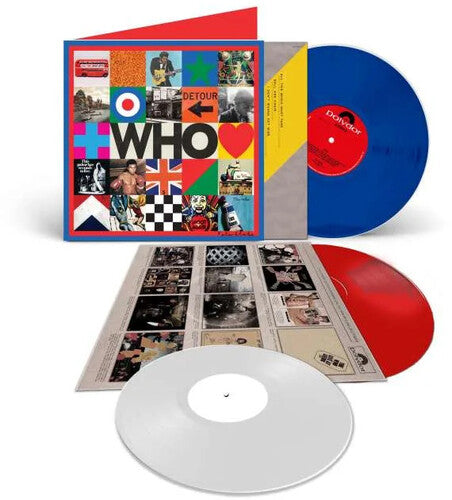 The Who: Who - Deluxe Edition includes 2LP's on Red & Blue Colored Vinyl with Bonus 10-Inch -VINYL