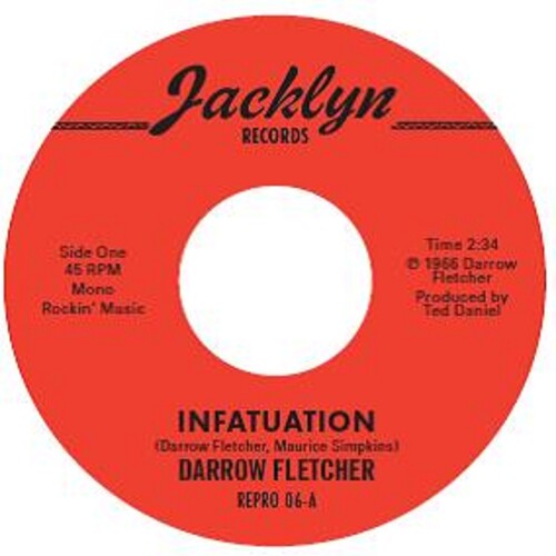 Darrow Fletcher: Infatuation / What Have I Got Now - 7-INCH SINGLE