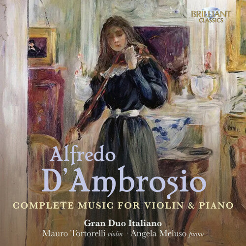 Mauro Tortorelli: Complete Music for Violin & Piano - COMPACT DISCS