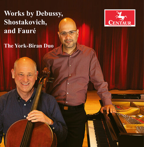 The York-Biran Duo: Works by Debussy Shostakovich & Faure - COMPACT DISCS