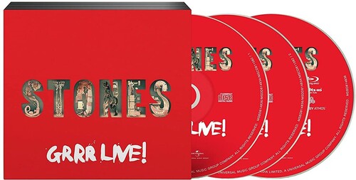 The Rolling Stones: GRRR Live!  [2 CD/Blu-ray] - COMPACT DISCS
