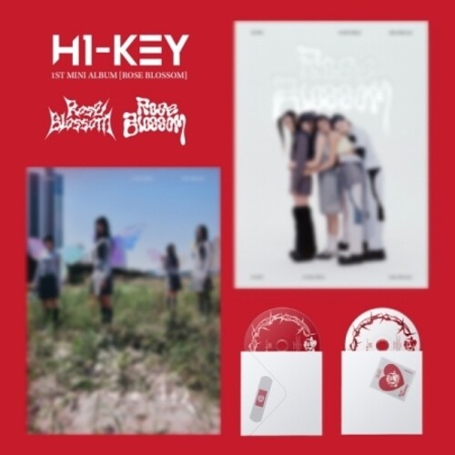 H1-Key: Rose Blossom - incl. 50pg Photobook, Photocard, Postcard + Folding Poster - COMPACT DISCS