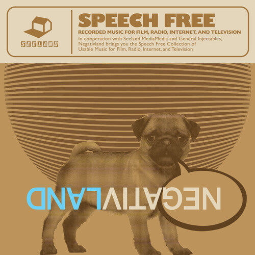 Negativland: Speech Free: Recorded Music For Film, Radio, Internet & Television -VINYL