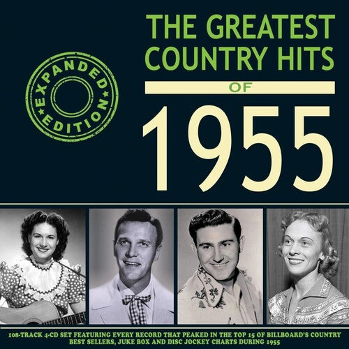 Various Artists: The Greatest Country Hits Of 1955 (Various Artists) - COMPACT DISCS