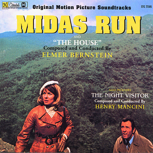 Bernstein, Elmer / Mancini, Henry: Midas Run / The House / The Night Visitor (Original Soundtrack         Recordings) - COMPACT DISCS