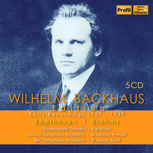Staatskapelle Dresden: Wilhelm Backhaus Edition - COMPACT DISCS