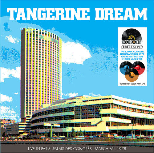 Tangerine Dream: Live in Paris, Palais Des Congres -VINYL