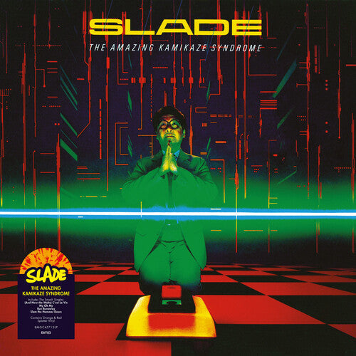 Slade: The Amazing Kamikaze Syndrome (Red and Transparent Orange Splatter Vinyl) -VINYL