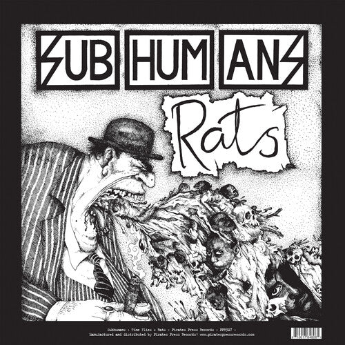 The Subhumans: Time Flies + Rats -VINYL