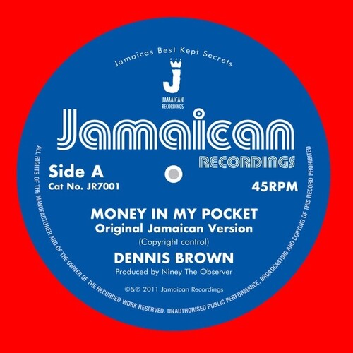 Dennis Brown: Money In My Pocket - 7-INCH SINGLE
