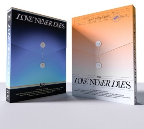 TNX: Love Never Dies - Random Cover - incl. 140pg Photobook, 16pg Sum Photobook, Photocard, Poster, Sticker Set, Photo Package + Warranty Card - COMPACT DISCS