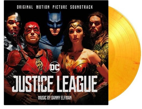 Danny Elfman: Justice League (Original Soundtrack) - Limited 180-Gram 'Flaming' Orange Colored Vinyl -VINYL