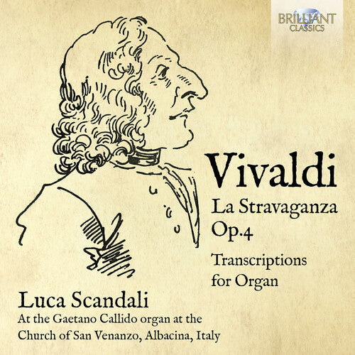 Luca Scandali: La Stravaganza, Op. 4 - COMPACT DISCS