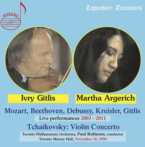 Toronto Philharmonic: Argerich & Gitlis Live - COMPACT DISCS