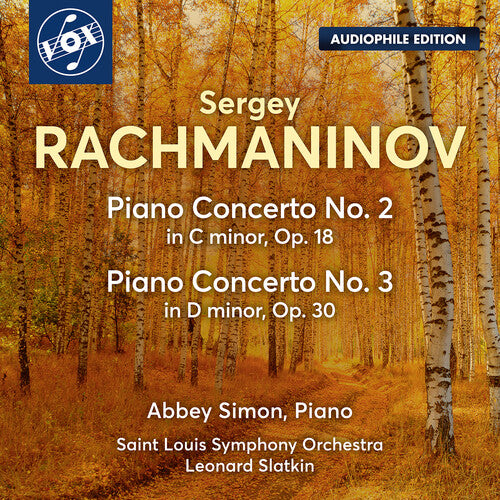 Abbey Simon: Piano Concerto No. 2 in C mino - COMPACT DISCS