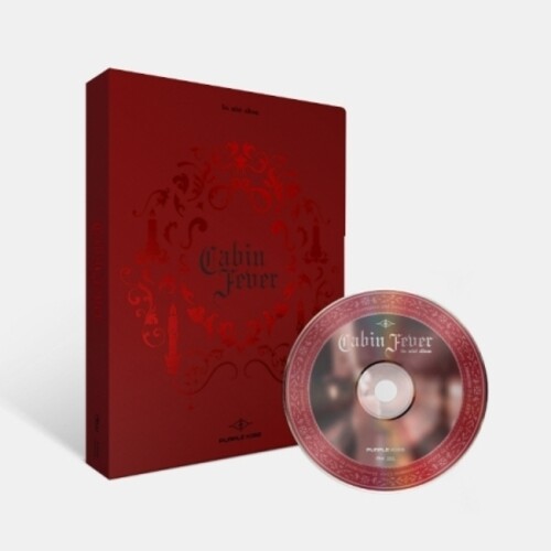 Purple Kiss: Purple Kiss - Cabin Fever - Red Version - incl. Postcard, 96pg Photobook, Lyrics Poster, Door Card, Big Photocard, Deco Sticker, Photocard + Poster - COMPACT DISCS
