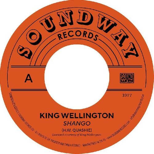 King Wellington: Shango / Mystery Music - 7-INCH SINGLE