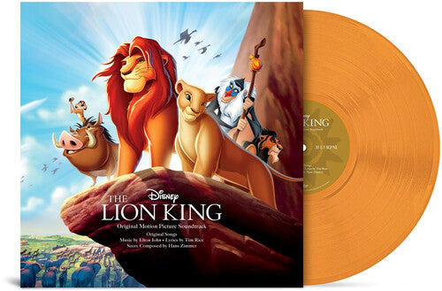Lion King / O.S.T.: The Lion King (Original Soundtrack) - Limited Orange Colored Vinyl -VINYL