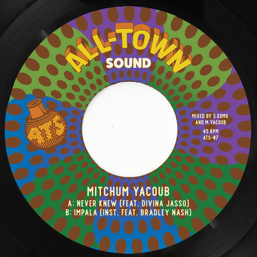 Mitchum Yacoub: Never Knew - White - 7-INCH SINGLE