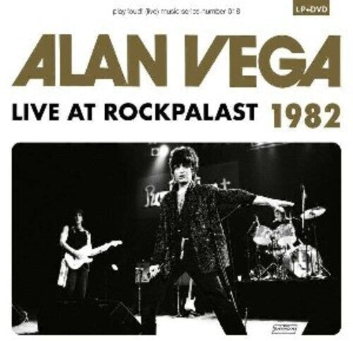 Alan Vega: Live At Rockpalast, 1982 + Alan Suicide: Collision Drive 2002 (A film by Lucia Palacios And Dietmar Post) -VINYL