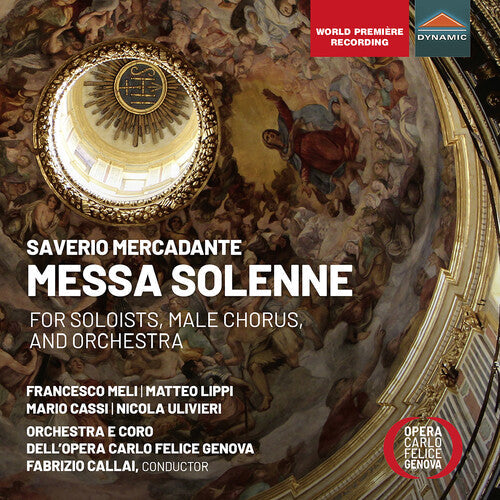 Nicola Ulivieri: Messa Solenne for Soloists Male Chorus & Orchestra - COMPACT DISCS