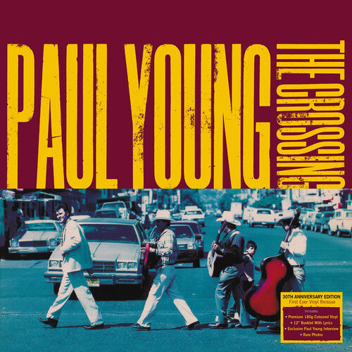 Paul Young: Crossing: 30th Anniversary Edition - 180gm Turquoise Vinyl -VINYL