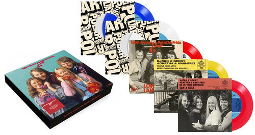 ABBA: Ring Ring: 50th Anniversary - Colored 7-Inch Vinyl Boxset - 7-INCH SINGLE