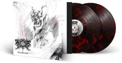 Xasthur: Inevitably Dark - Red/Black Marble -VINYL