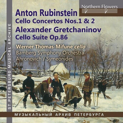 Werner Thomas-Mifune: Anton Rubinstein: VC Cons Nos. 1 & 2, Alexander Gretchaninov: Suite - COMPACT DISCS