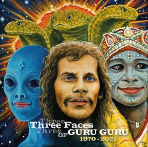Guru Guru: Three Faces Of Guru Guru - 180gm Multicolor Splatter Vinyl -VINYL