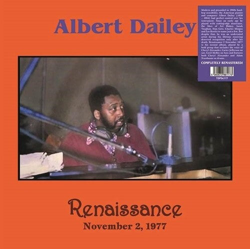 Albert Dailey: Renaissance - November 2, 1977 -VINYL