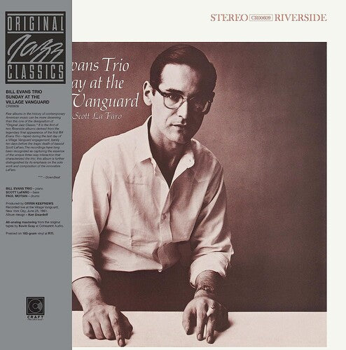Bill Evans: Sunday At The Village Vanguard (Original Jazz Classics Series) -VINYL